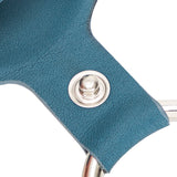 Apple AirTag Uyumlu Deri Anahtarlık Arta BRN4EF Mavi