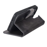 Apple iPhone 13 Series Detachable Leather Case RFID/ MWW iPhone 13 Pro 6.1" / Dark Blue