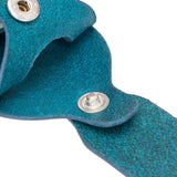 Apple AirTag Uyumlu Deri Anahtarlık Beta AA32 Mavi