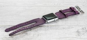 Apple Watch Uyumlu Deri Kordon Cuff DB G7