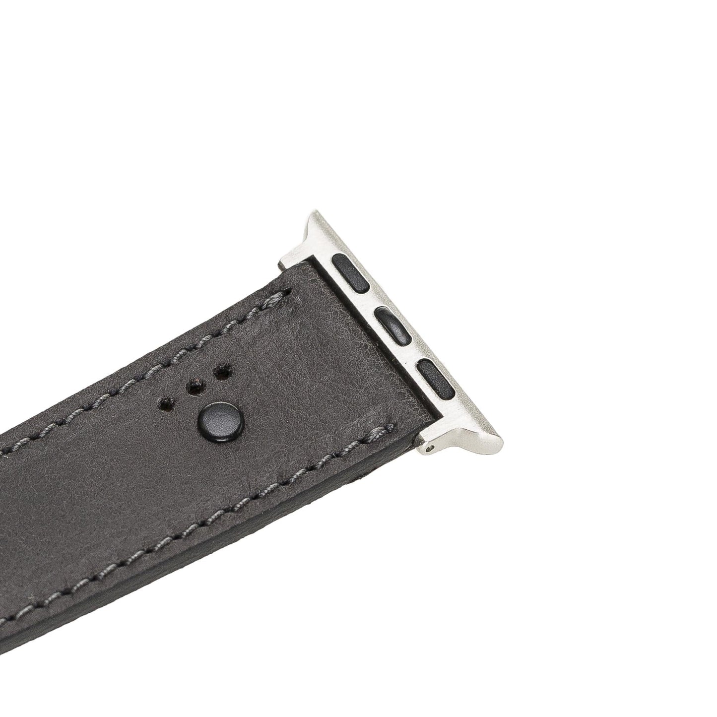 Apple Watch Uyumlu Deri Kordon BT Siyah