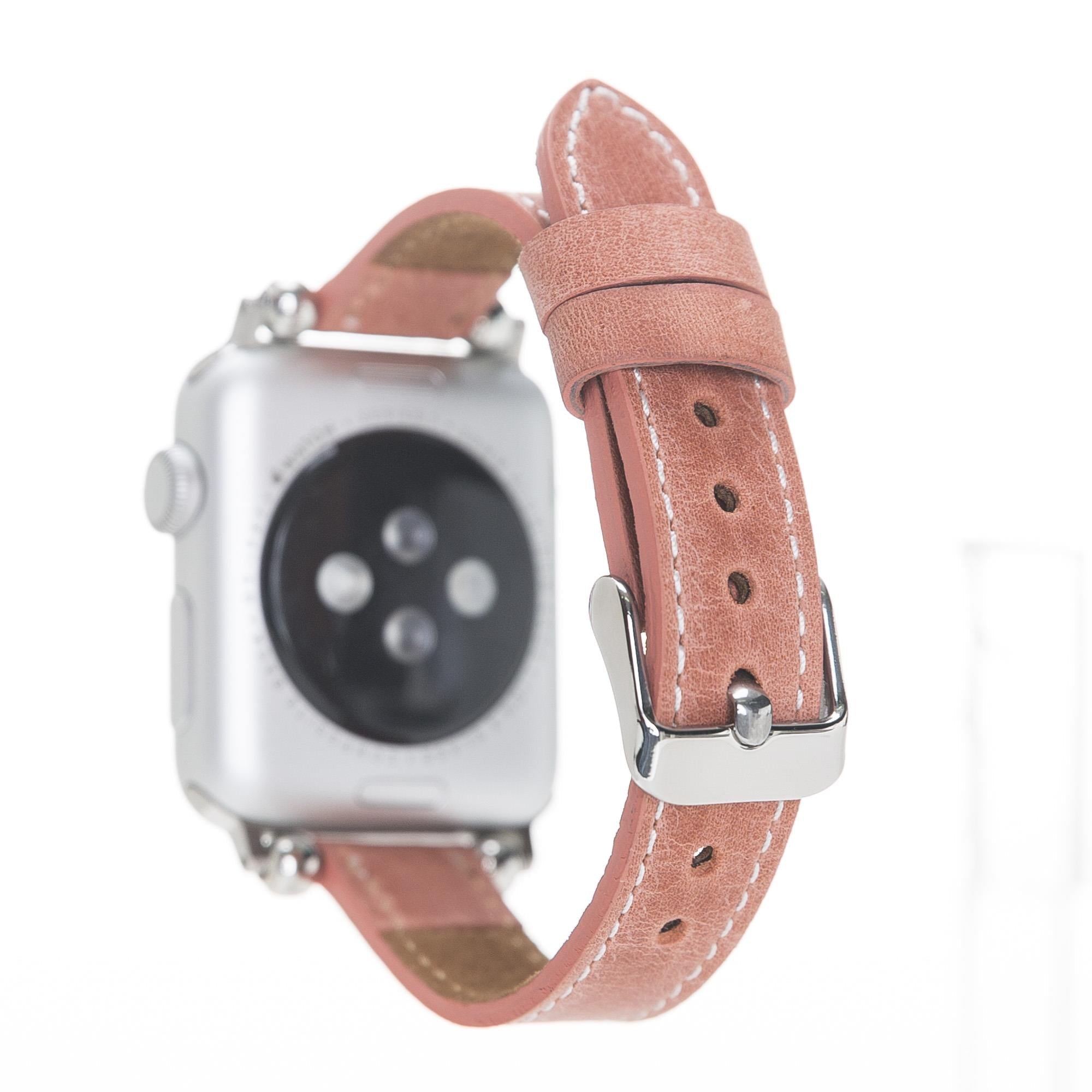 Apple Watch Uyumlu Deri Kordon Slim G17