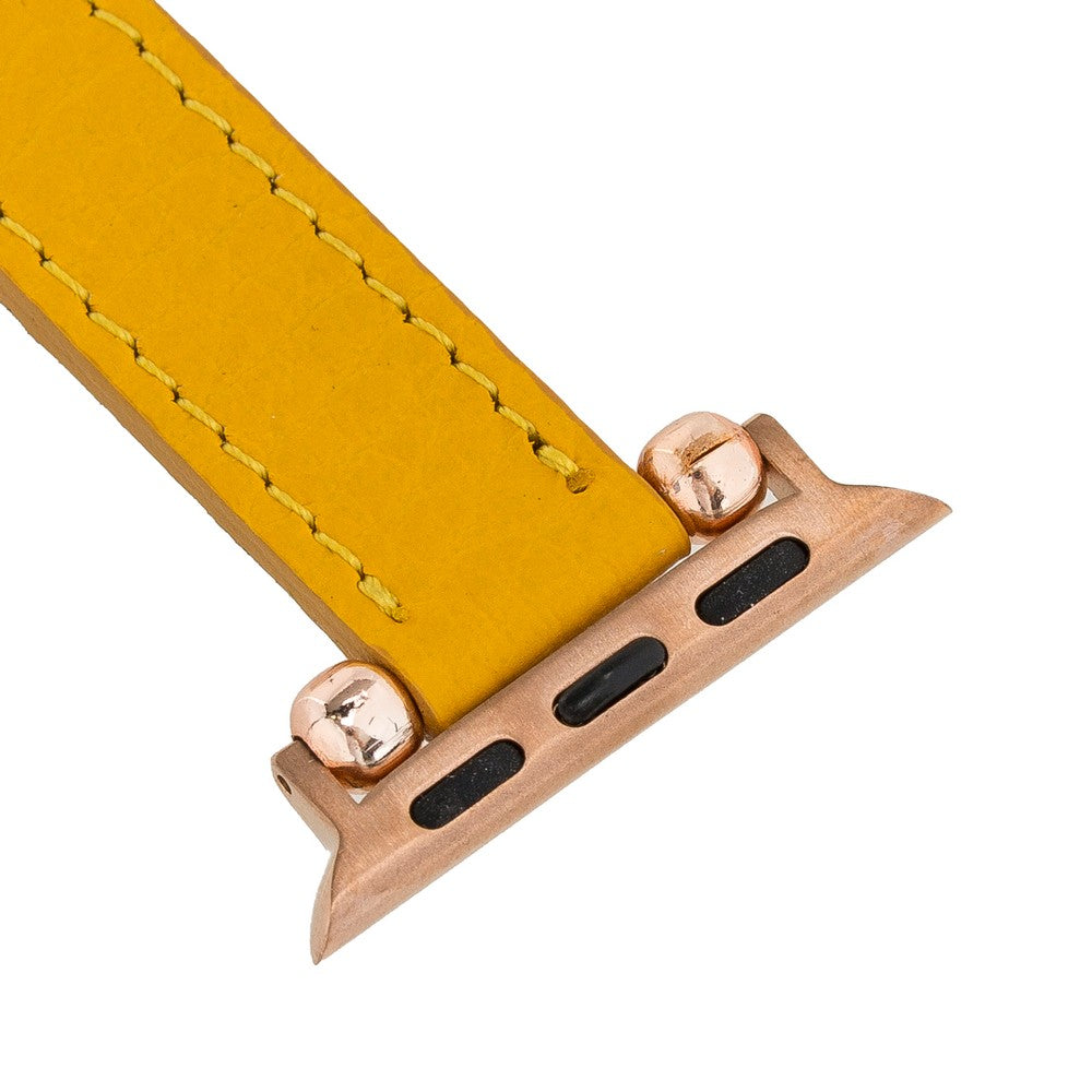 Apple Watch Uyumlu Deri Kordon Ferro FL12