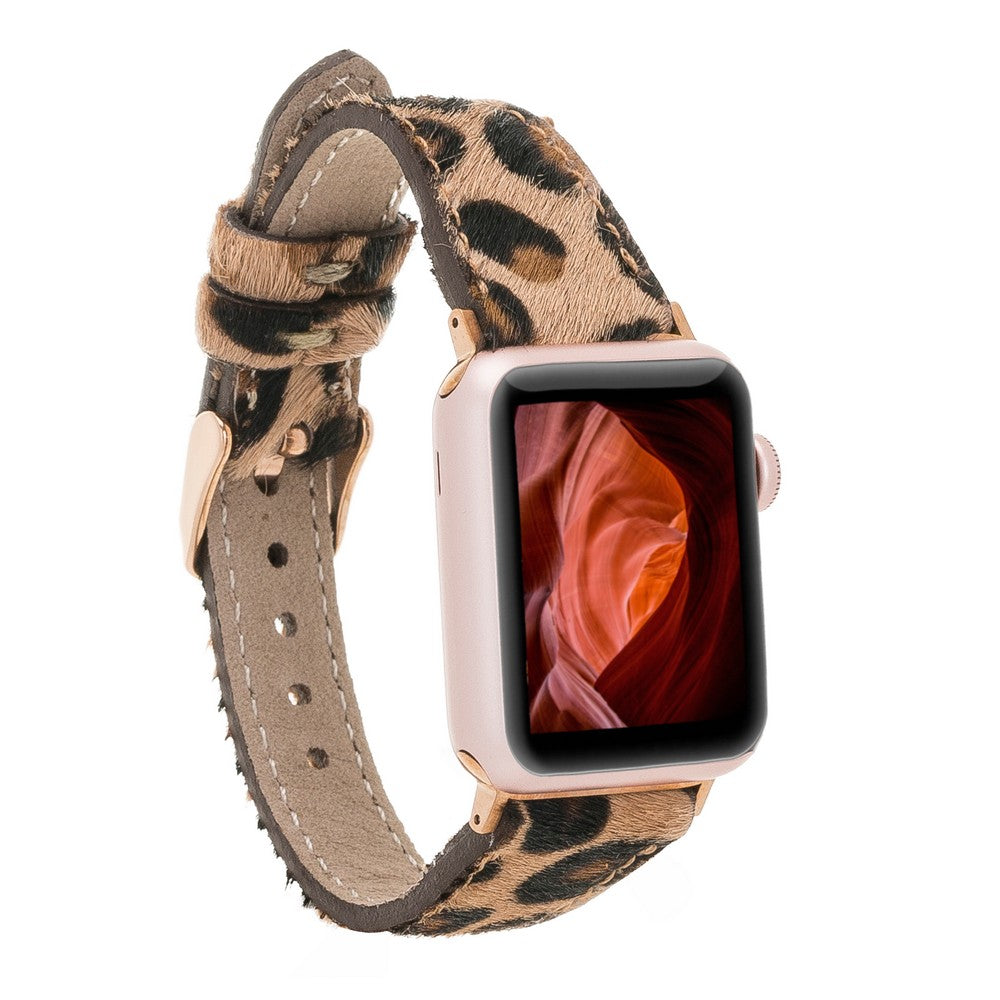Apple Watch Uyumlu Deri Kordon Slim LE01N