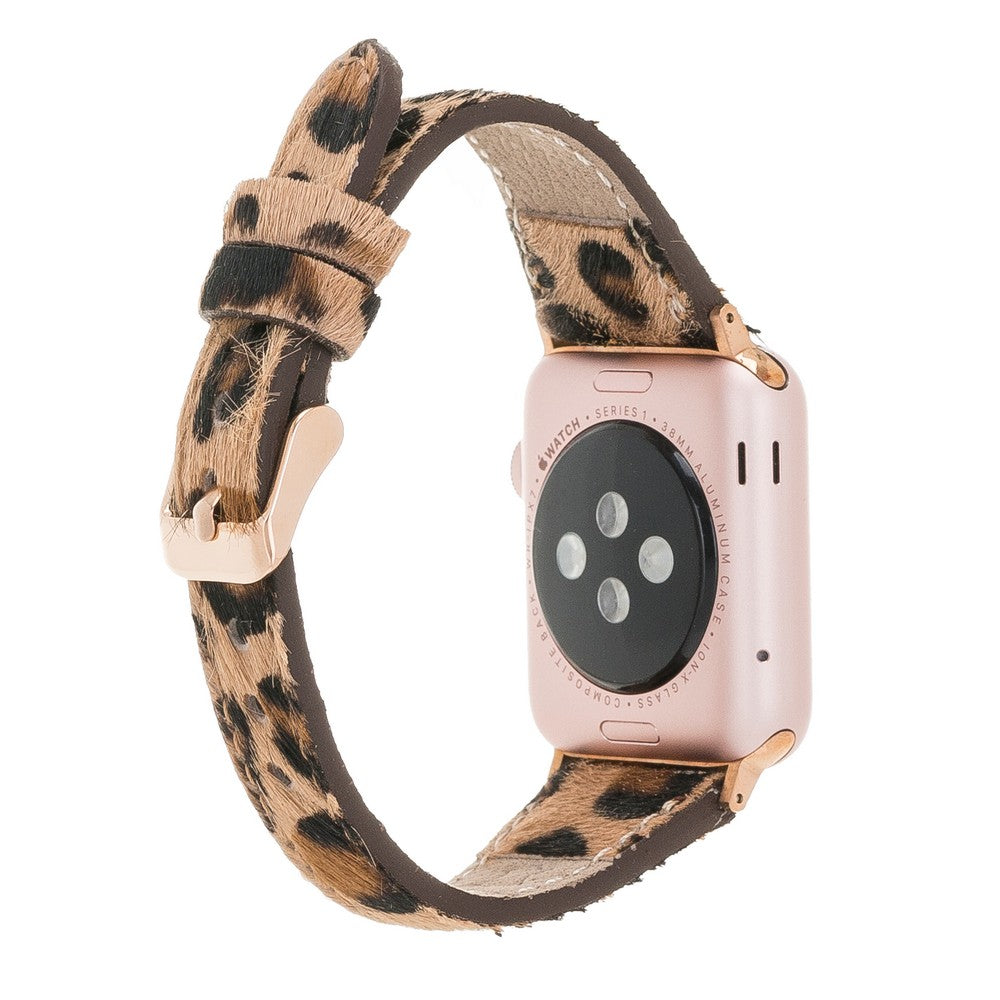 Apple Watch Uyumlu Deri Kordon Slim LE01N