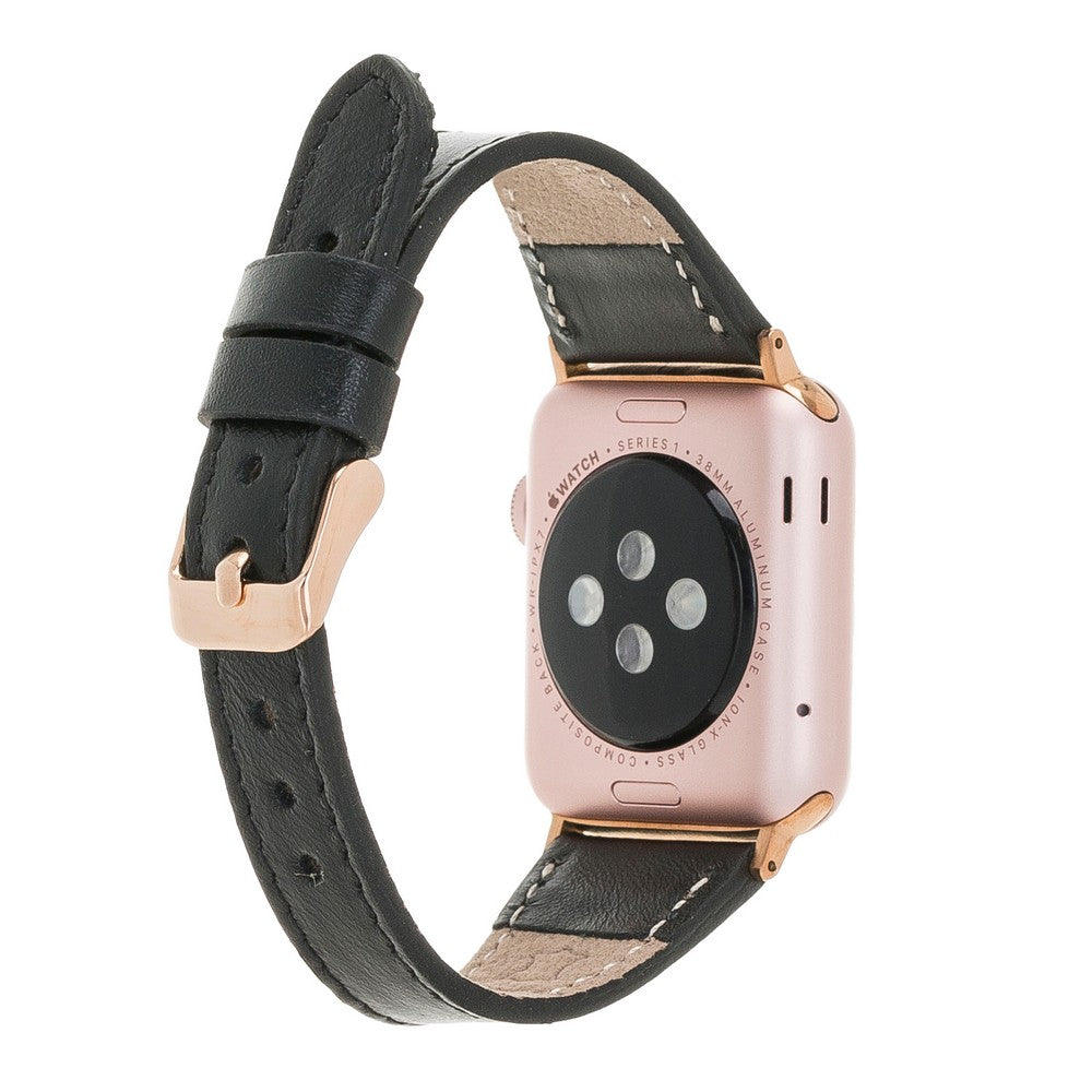 Apple Watch Uyumlu Deri Kordon Slim RST1