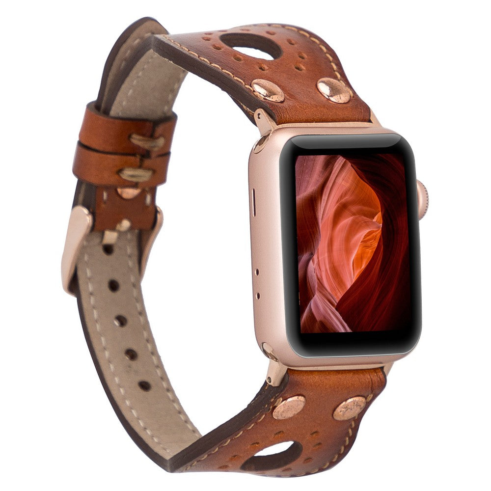 Apple Watch Uyumlu Deri Kordon Ronda RT RST2E