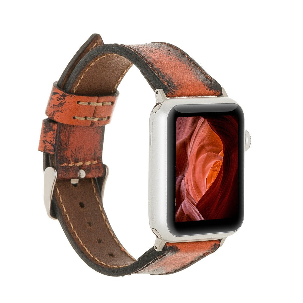 Apple Watch Uyumlu Deri Kordon V8SEF