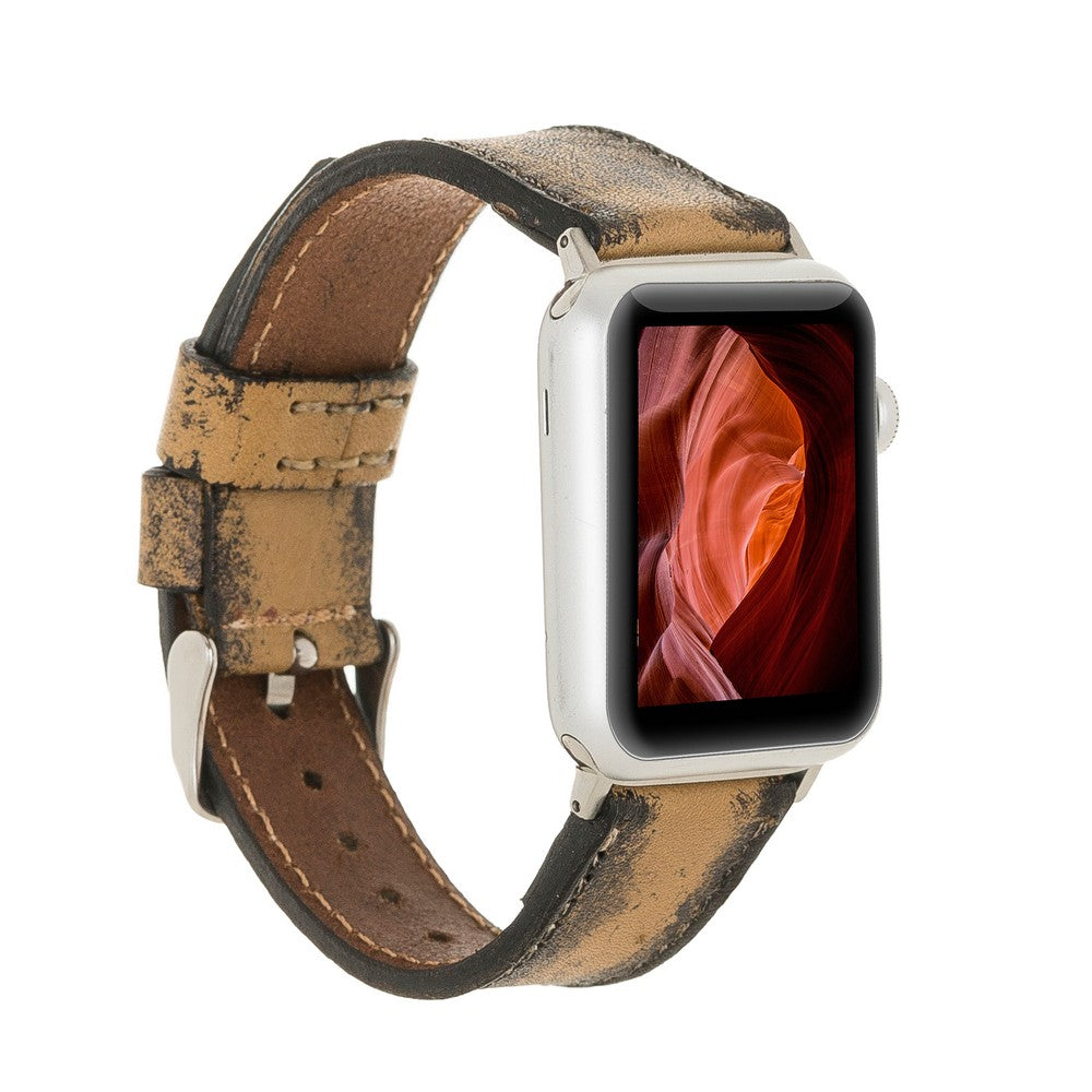 Apple Watch Uyumlu Deri Kordon V12SEF