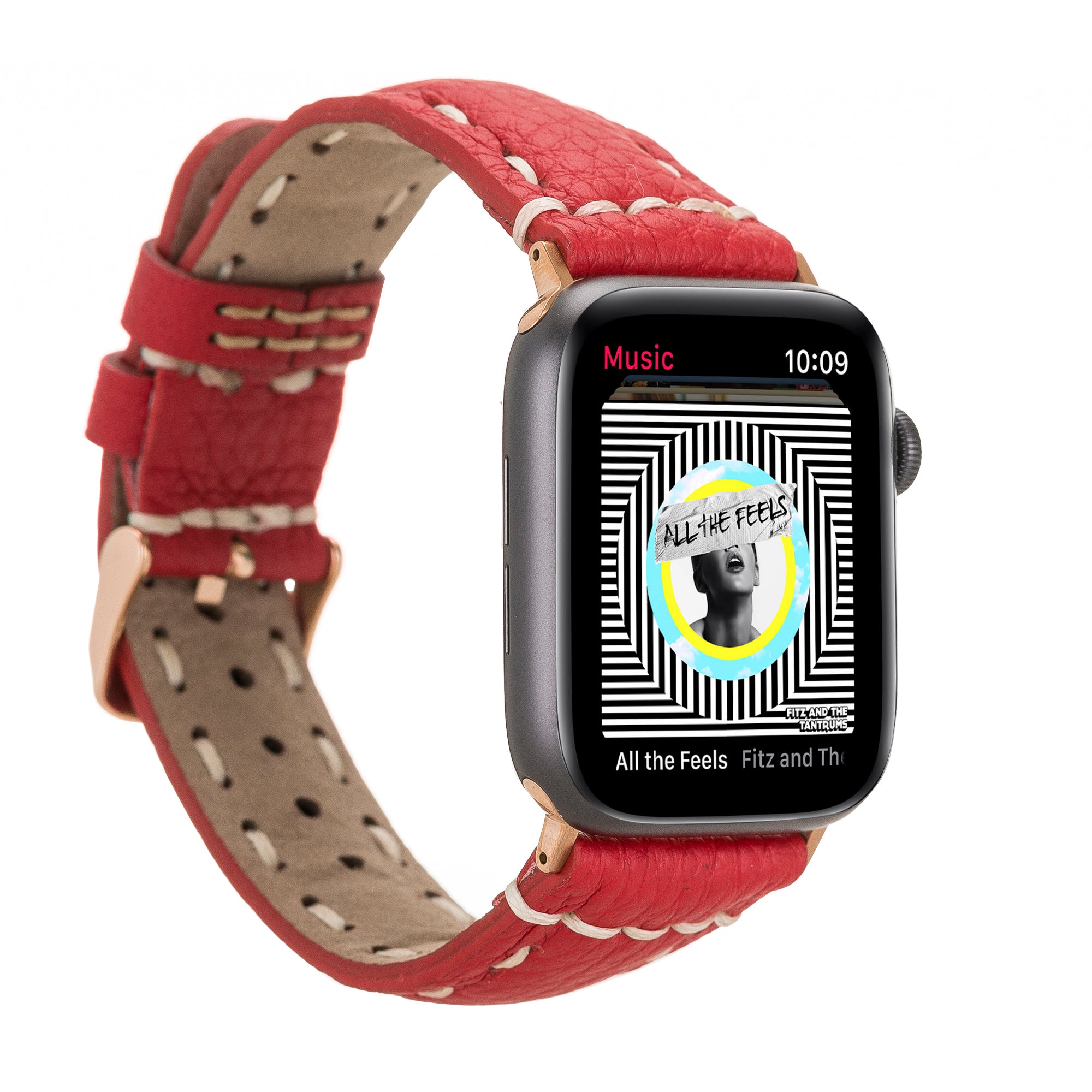 Apple Watch Uyumlu Deri Kordon SM43 ERC2