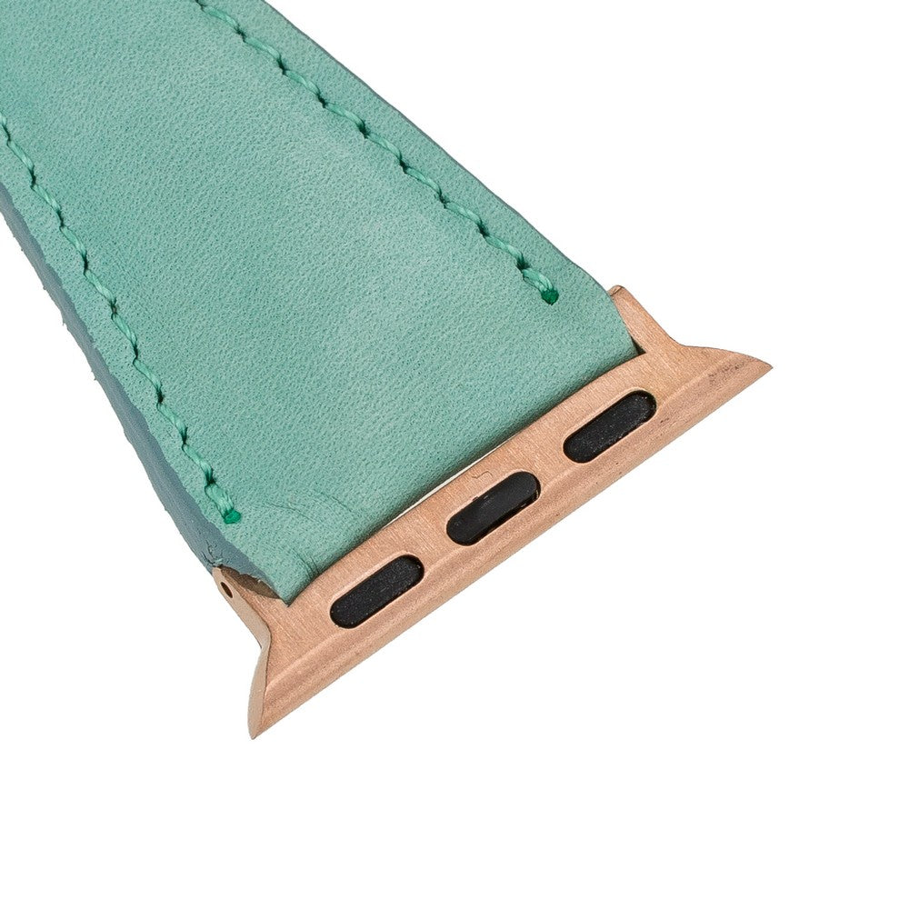 Apple Watch Uyumlu Deri Kordon Slim BRN7