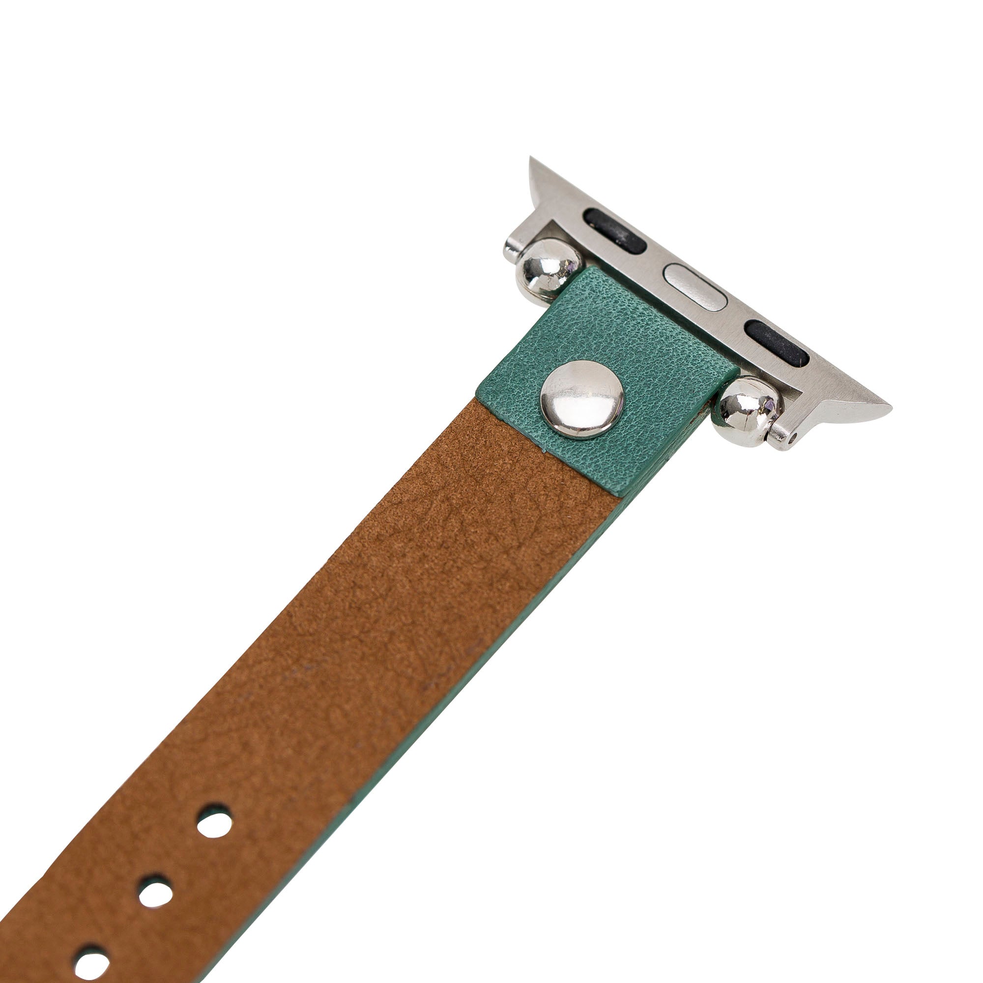 Apple Watch Uyumlu Deri Kordon Ferro ST CZ12