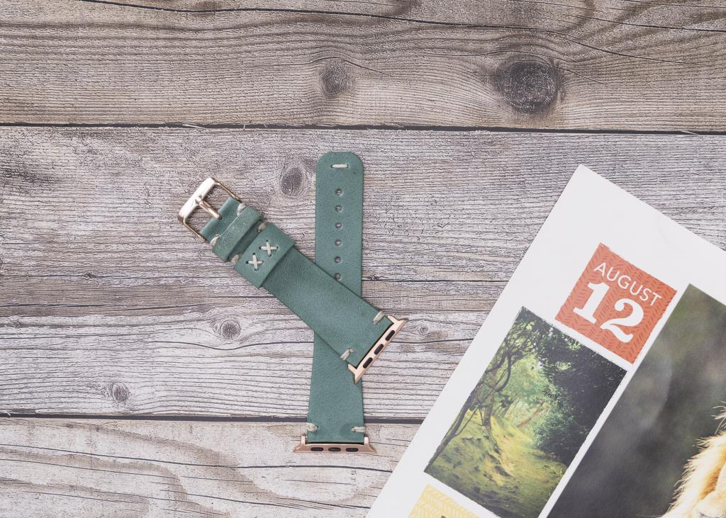 Apple Watch Uyumlu Deri Kordon Orfe CZ12