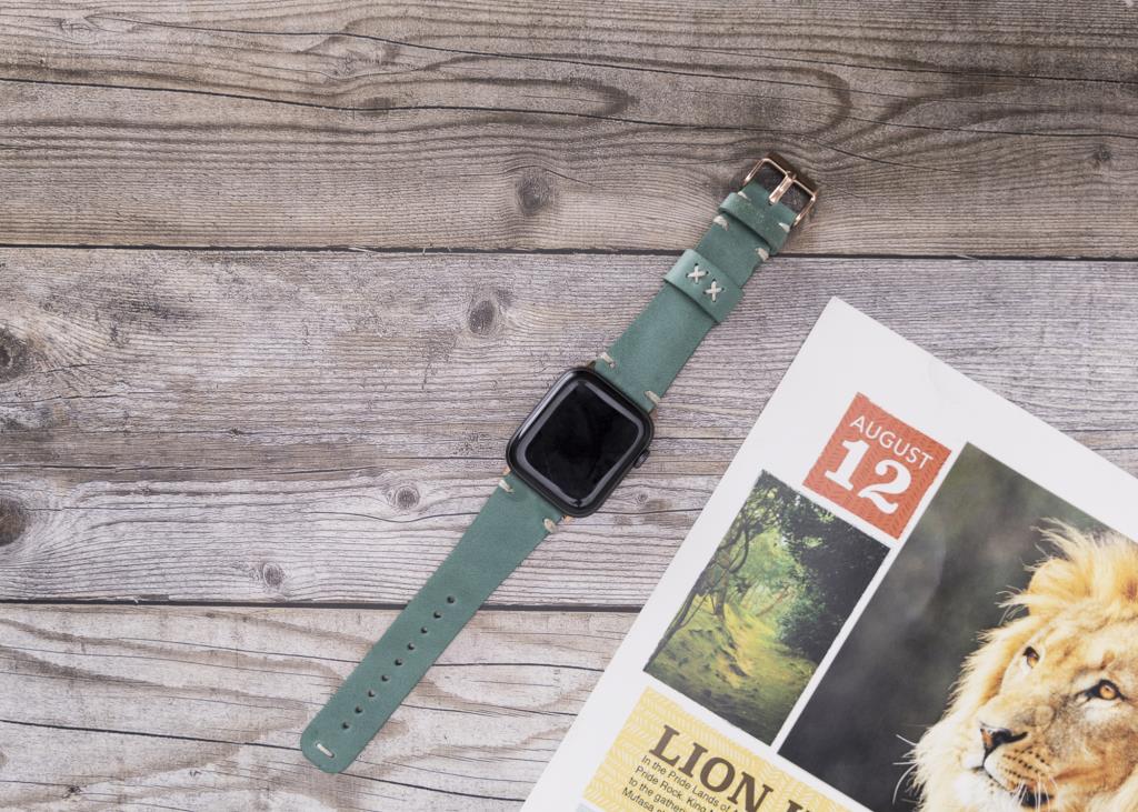 Apple Watch Uyumlu Deri Kordon Orfe CZ12