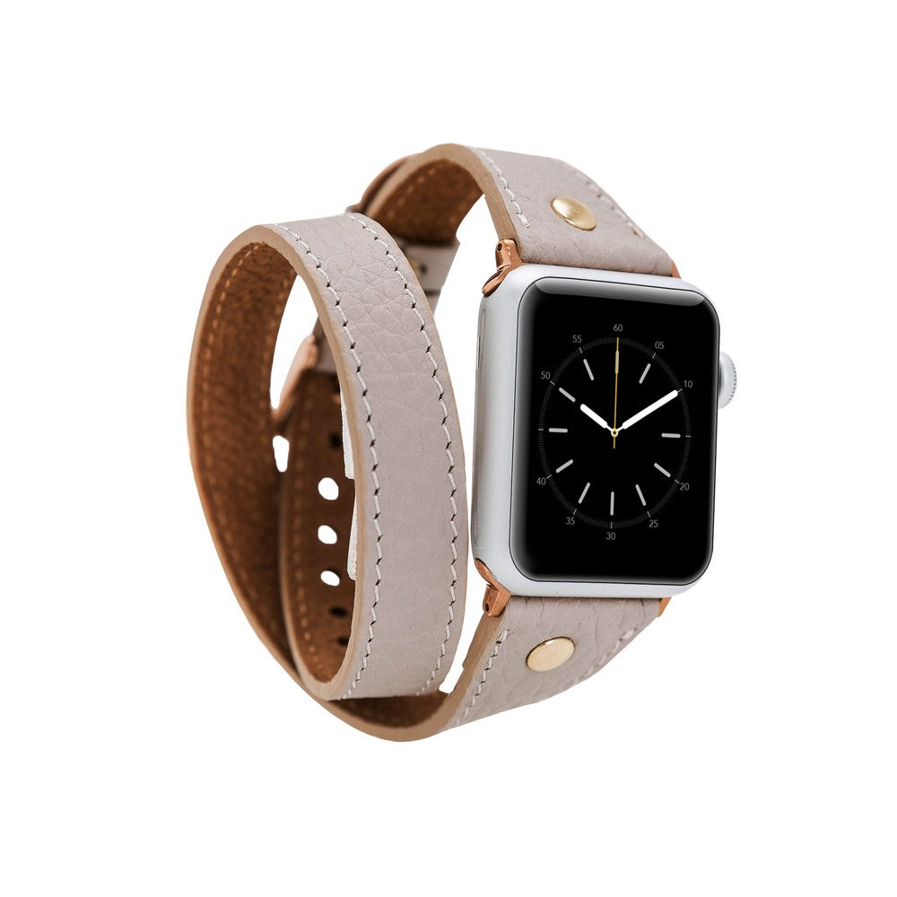 Apple Watch Uyumlu Deri Kordon Slim DTGT ERC3