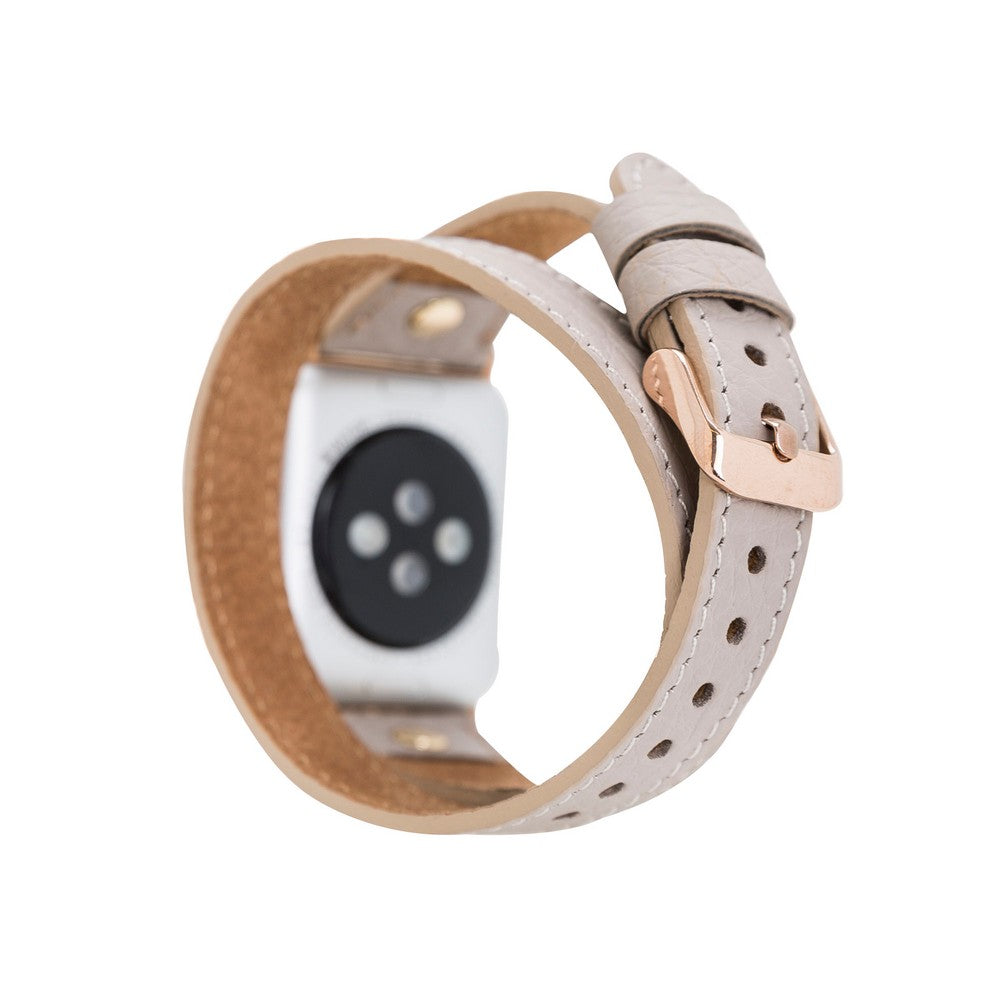 Apple Watch Uyumlu Deri Kordon Slim DTGT ERC3