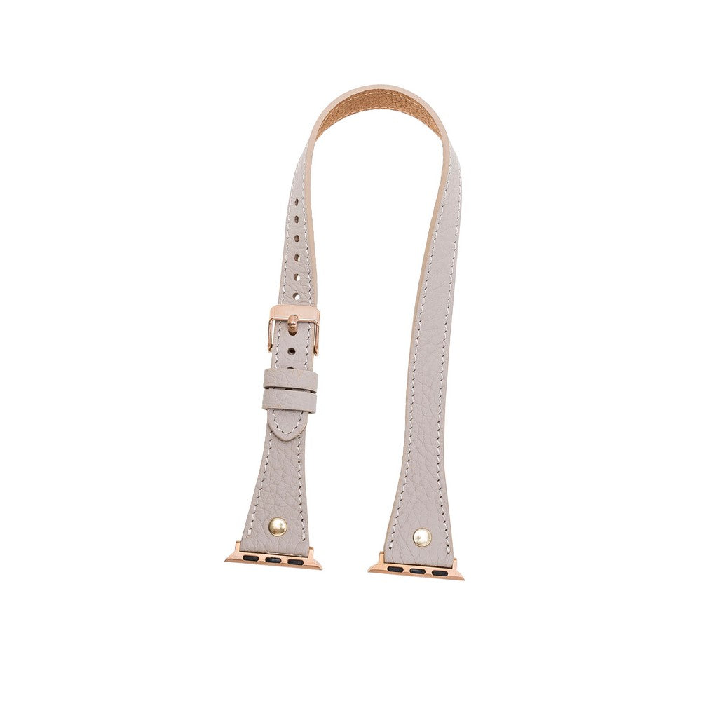 Apple Watch Uyumlu Deri Kordon Slim DTGT ERC3