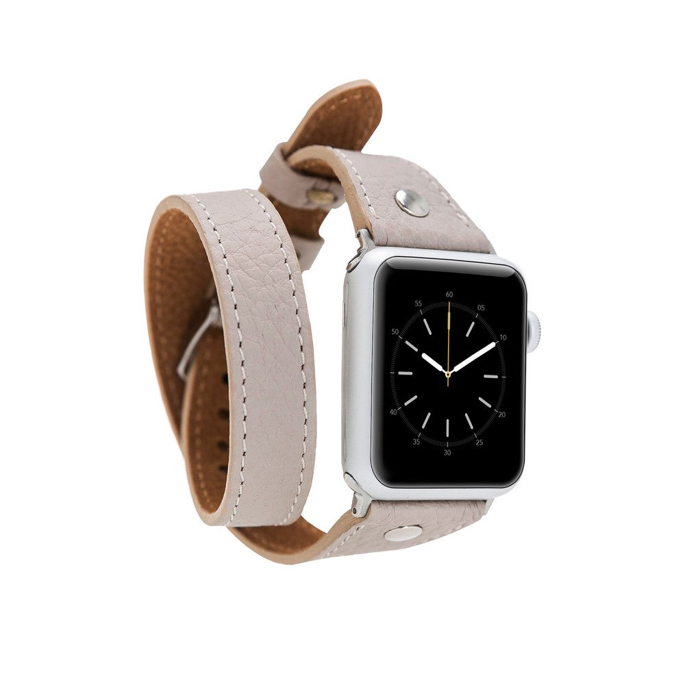 Apple Watch Uyumlu Deri Kordon Slim DTST ERC3