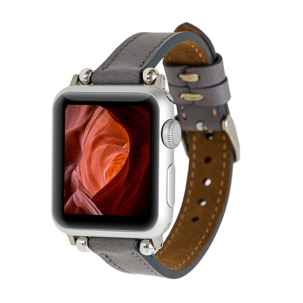 Apple Watch Uyumlu Deri Kordon Ferro RST9
