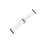 Apple Watch Uyumlu Deri Kordon F3 Beyaz