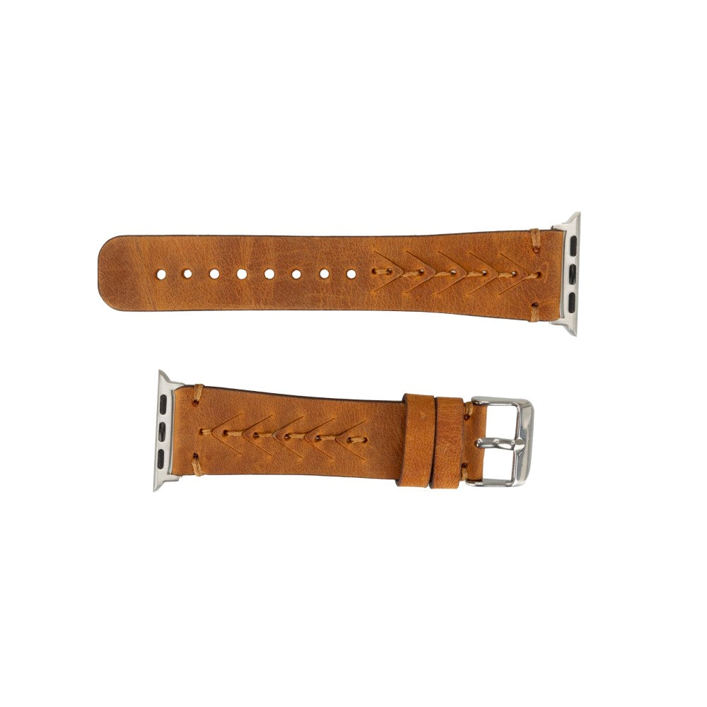 Apple Watch Uyumlu Deri Kordon G19 Boras