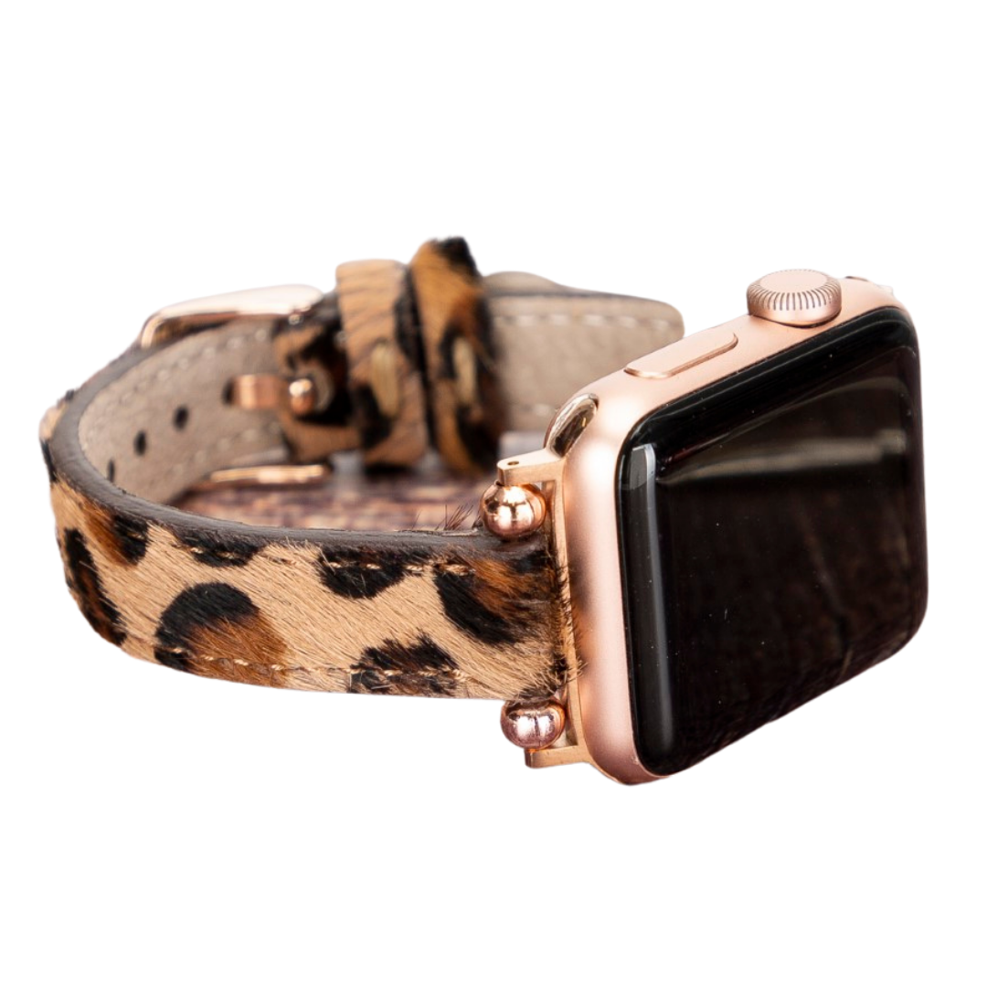 Apple Watch Uyumlu Deri Kordon Ferro LEO1N