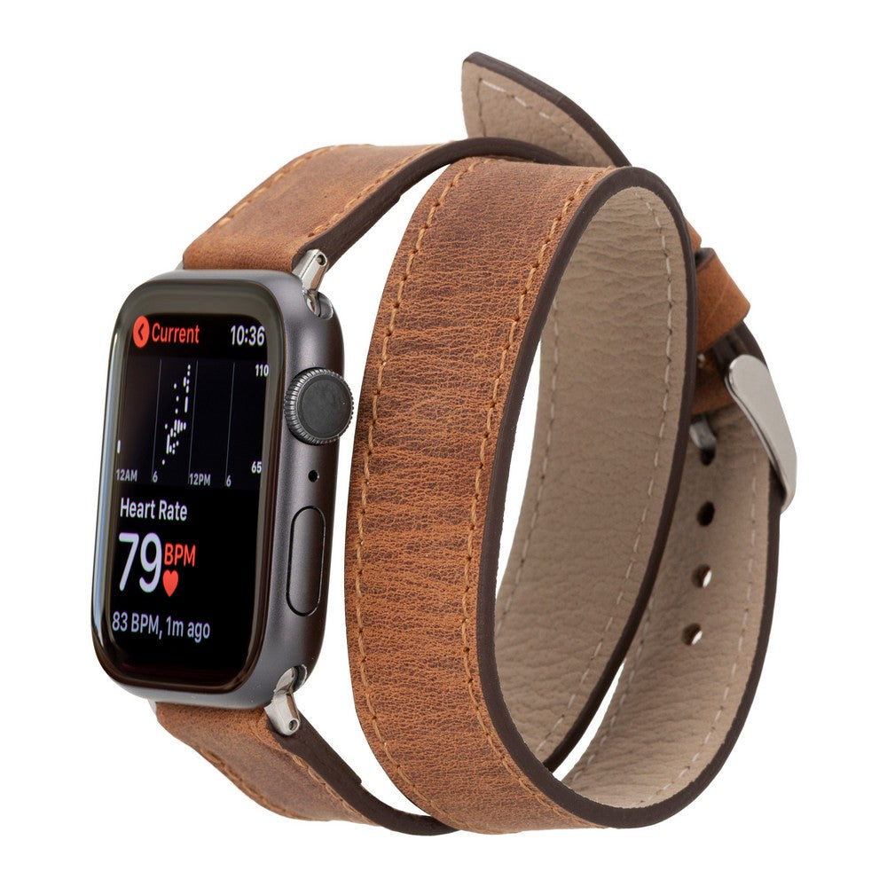 Apple Watch Uyumlu Deri Kordon DT G2