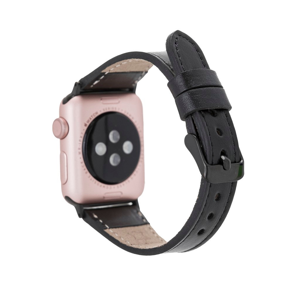 Apple Watch Uyumlu Deri Kordon Slim RST1