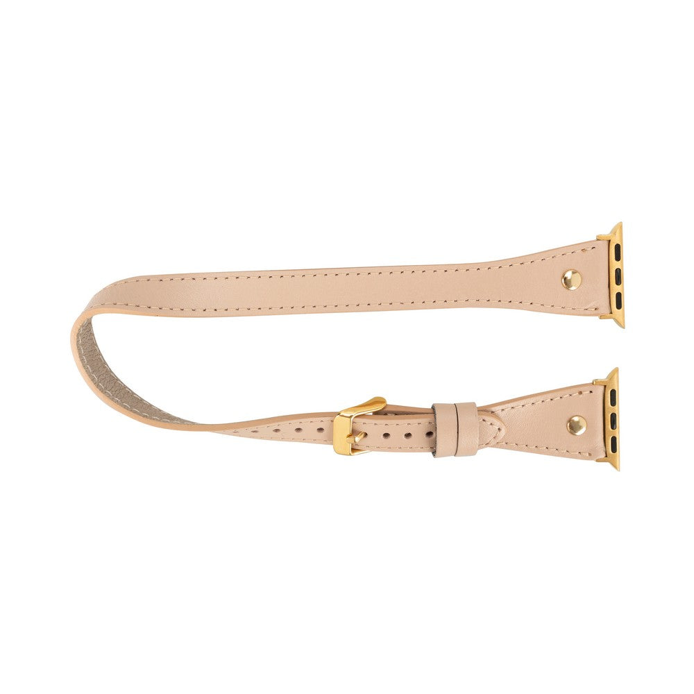 Apple Watch Uyumlu Deri Kordon Slim DT GT NU1