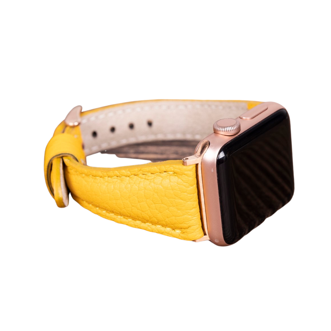 Apple Watch Uyumlu Deri Kordon Slim FL12