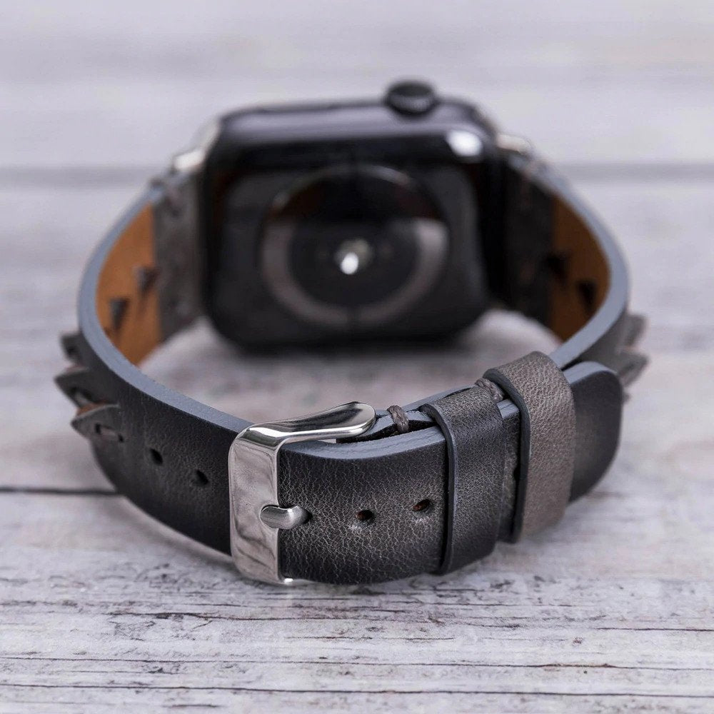 Apple Watch Uyumlu Deri Kordon Boras VS4EF