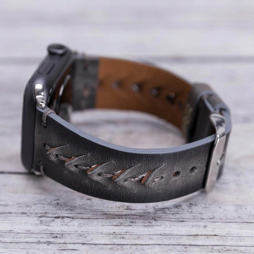 Apple Watch Uyumlu Deri Kordon Boras VS4EF