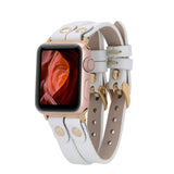 Apple Watch Uyumlu Deri Kordon Ely Double Tour GT F3