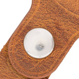 Apple AirTag Uyumlu Deri Anahtarlık Arta G19 Taba