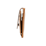 Deri Kartlık, 6 Adet Kart Bölmesi, 2 Adet Pencereli, Antik Taba