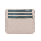 Deri Kartlık, Kağıt Para Bölümü, 6 Adet Kart Bölmesi, Bej