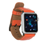 Apple Watch Uyumlu Deri Kordon SM3 BC FL08
