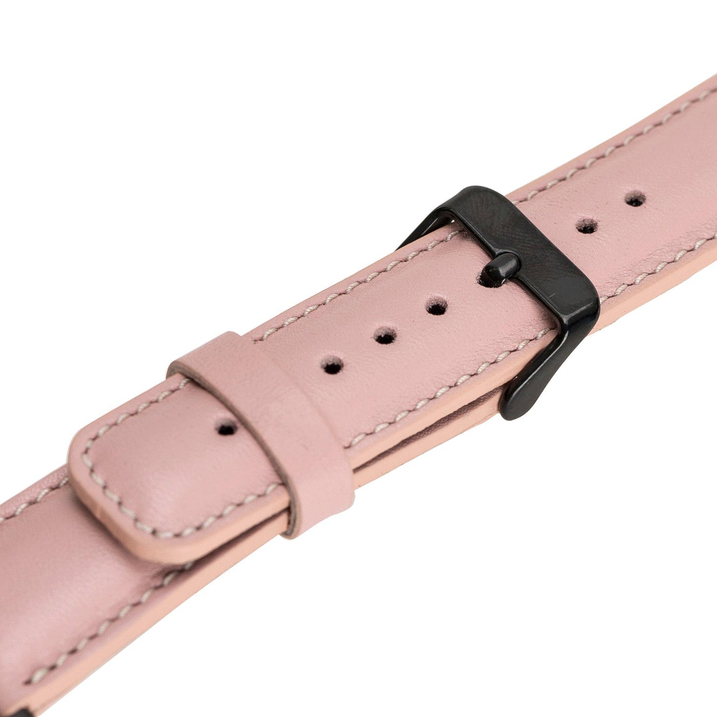 Apple Watch Uyumlu Deri Kordon NU2-SM3 Siyah