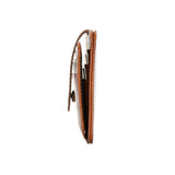 Deri Kartlık, 6 Adet Kart Bölmesi, 2 Adet Pencereli, Efektli Taba