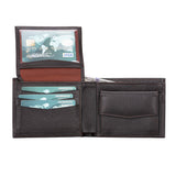 Passat Deri Cüzdan Ve Kartlık, 10 Adet Kart Bölmeli, Yanık Kahve