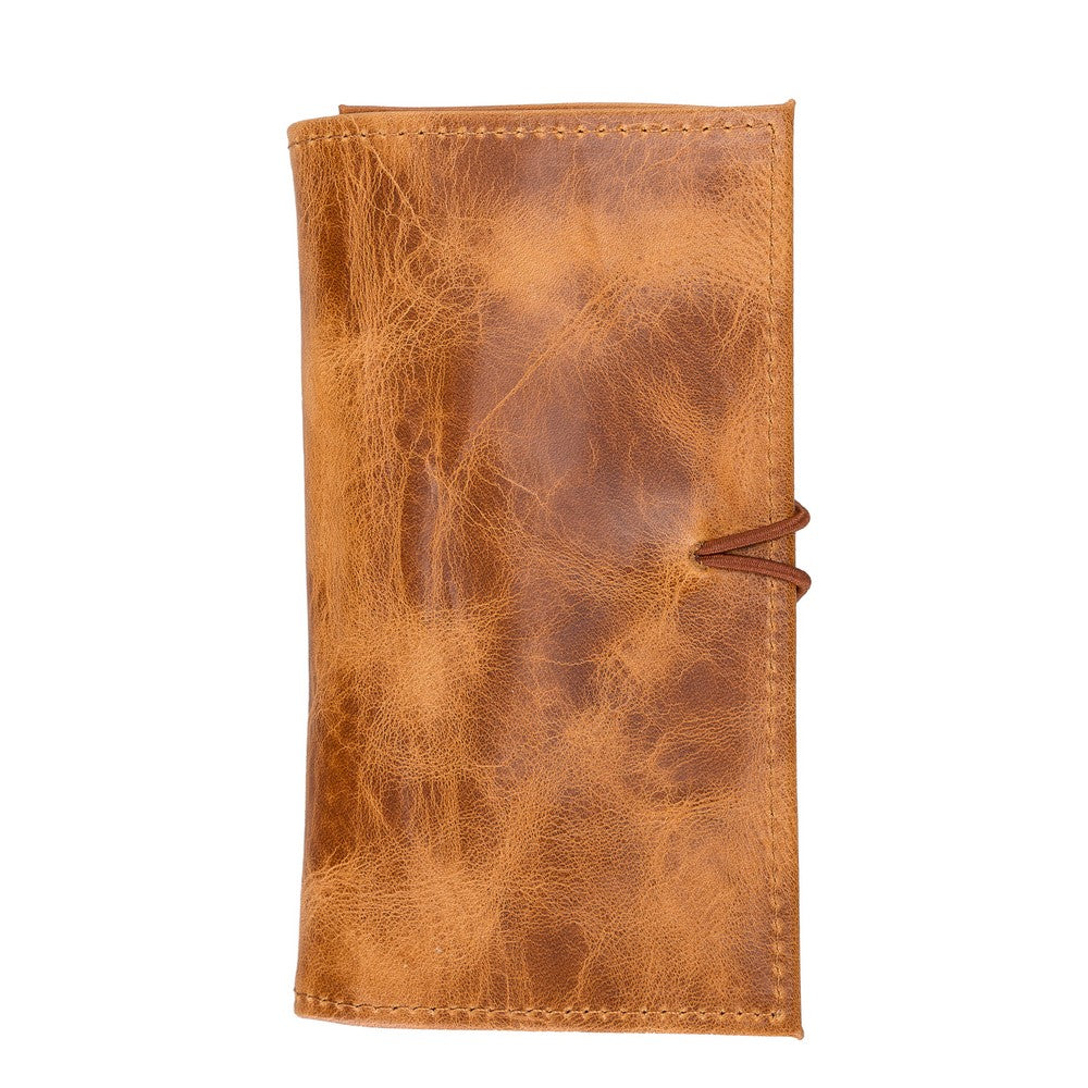 Deri Kablo Aksesuar Taşıma Çantası V18 Taba