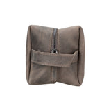 Deri Bakım Ve Seyahat Çantası, Large Ölçü, Antik Koyu Kahve