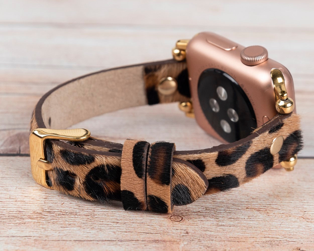 Apple Watch Uyumlu Deri Kordon GT LEO1N