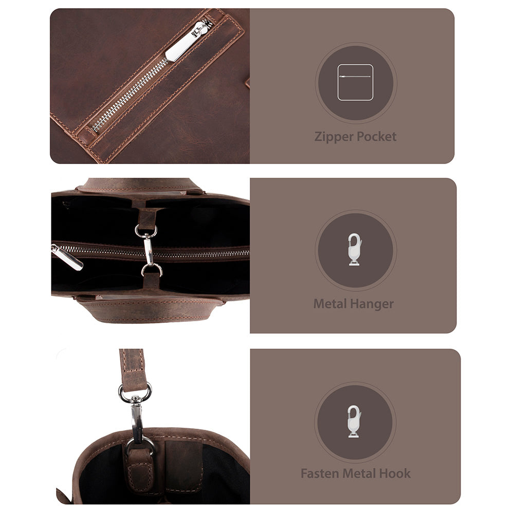 Hakiki Deri Kadın Çanta - Valetto