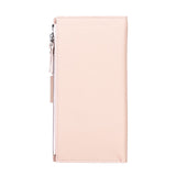 Lozan Strap 6.5 inch Uyumlu Deri Kartlıklı Cüzdan Kılıf ERC5 Pembe