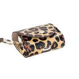 Apple AirPods 3.nesil Uyumlu Deri Kılıf Mai Snap Leopar