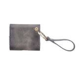 Apple AirPods 3.nesil Uyumlu Deri Kılıf Mai Snap VS4EF Gri