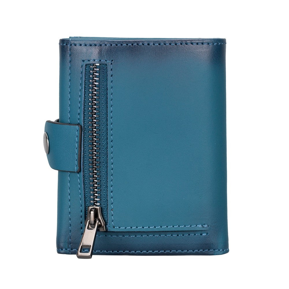 Mari Deri Cüzdan BRN4EF Mavi