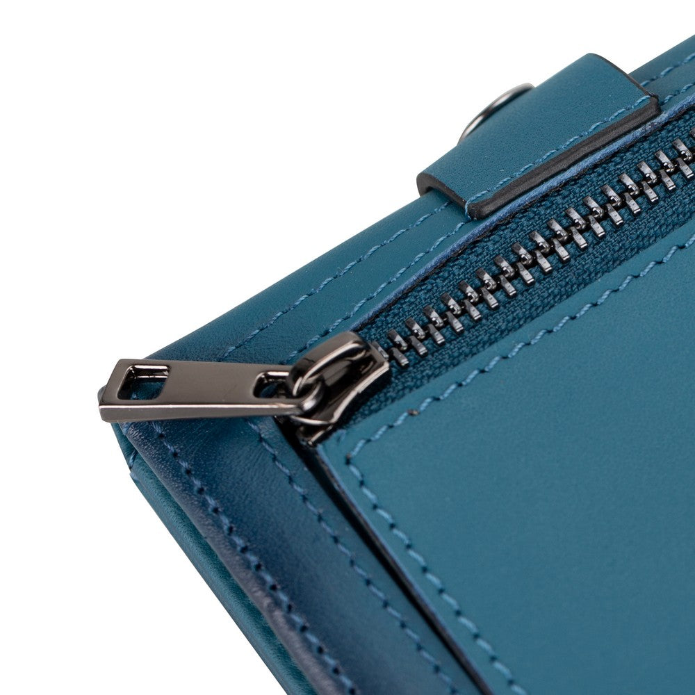 Mari Deri Cüzdan BRN4EF Mavi