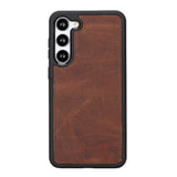 Samsung Galaxy S23 Plus Uyumlu Deri Cüzdanlı Kılıf G2 Kahve